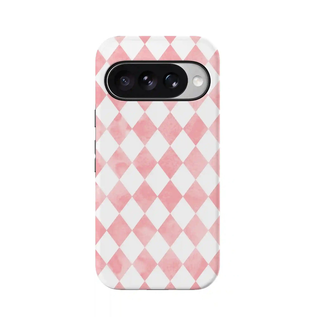 Queen of Diamonds | Pink Watercolor Case