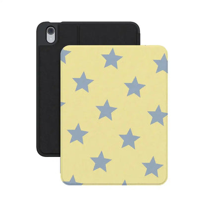 Shine Bright | Butter Yellow Stars iPad Case