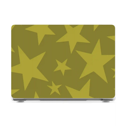 Stars Align | Green Stars Laptop Shell