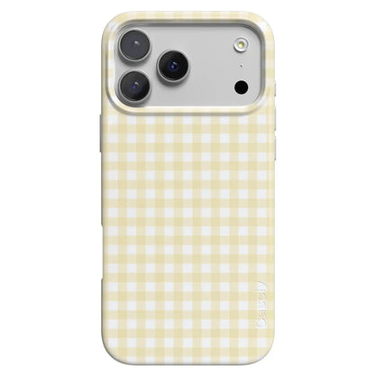 Pastel Picnic | Yellow Gingham Case