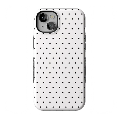 On the Dot | Black Polka Dot Case