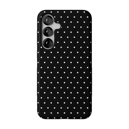 On the Dot | White Polka Dot Case